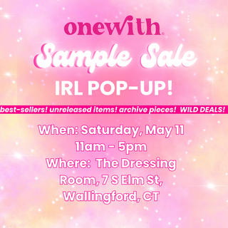 onewith swim CT Pop-Up Sample Sale! 5/11/24 in Wallingford, CT