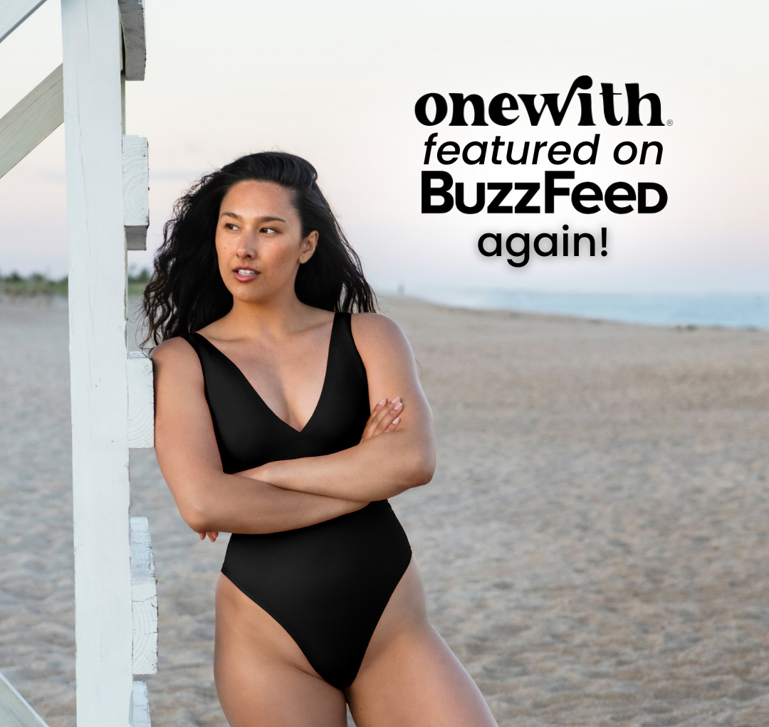 swimwear that doesnt dig in, best seamless swimsuit, high waisted seamless bikini