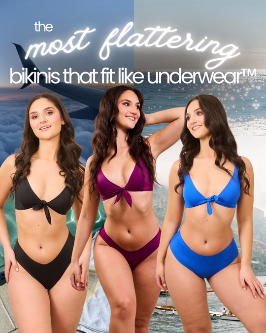 The Most Flattering Bikinis That Fit Like Underwear™