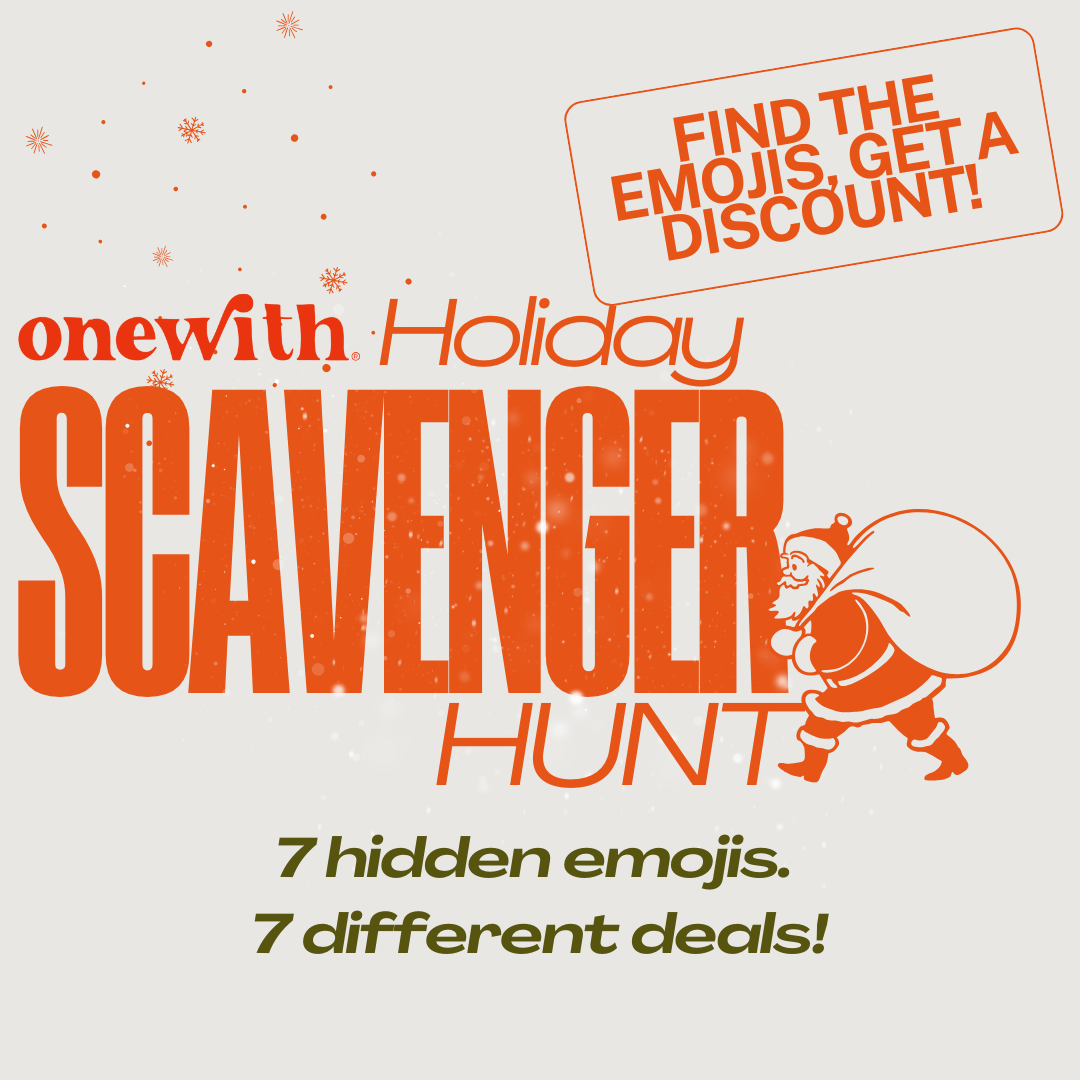 onewith Holiday Scavenger Hunt - 12/6