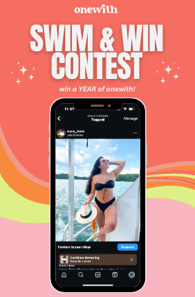 onewith's Swim & Win Contest! 8/19 - 9/9/24