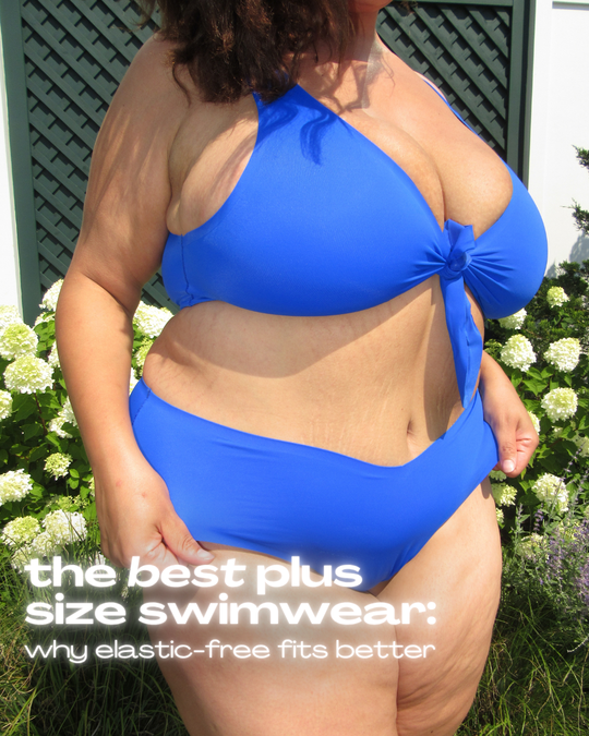 Best Plus Size Swimwear: Why Elastic-Free Actually Fits Better