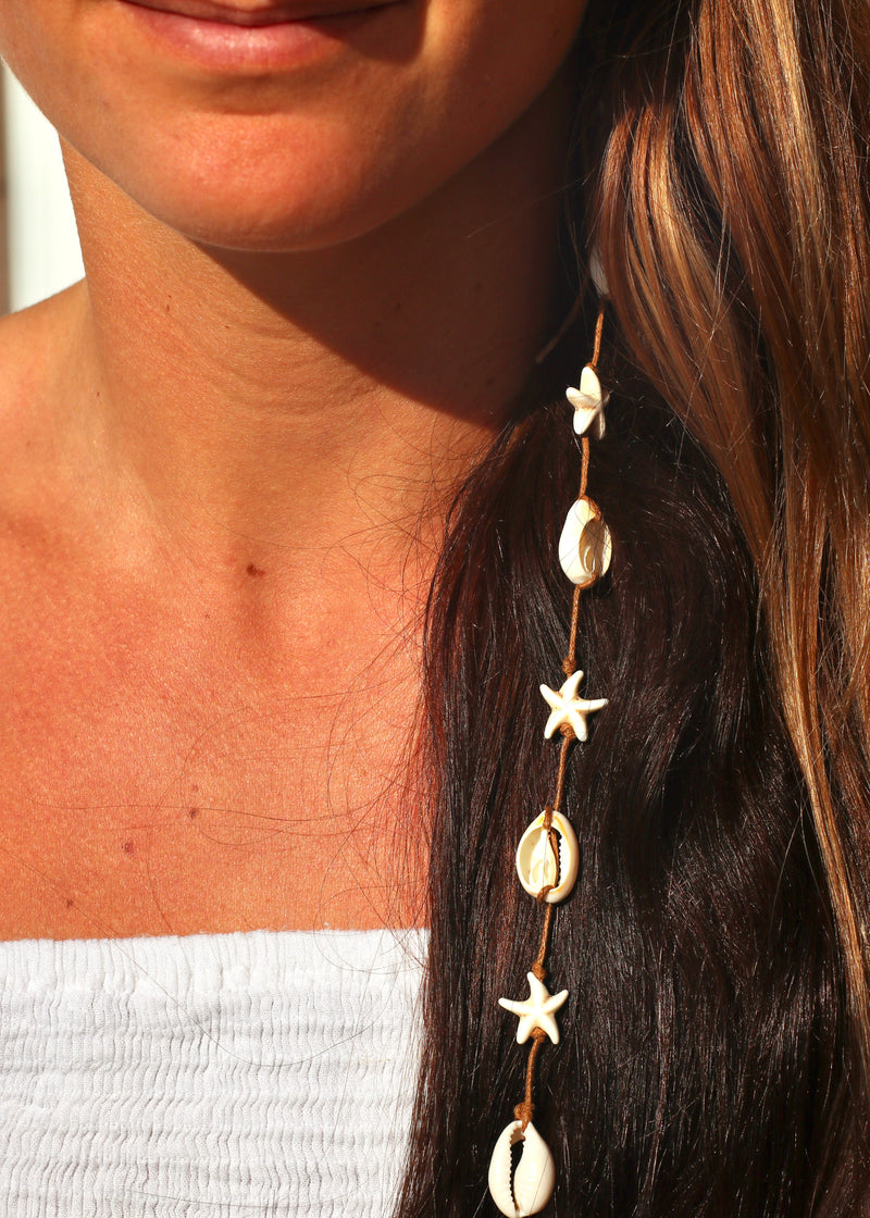 (CLIP-ON) Brunette Boho Babe - Mermaid Extension