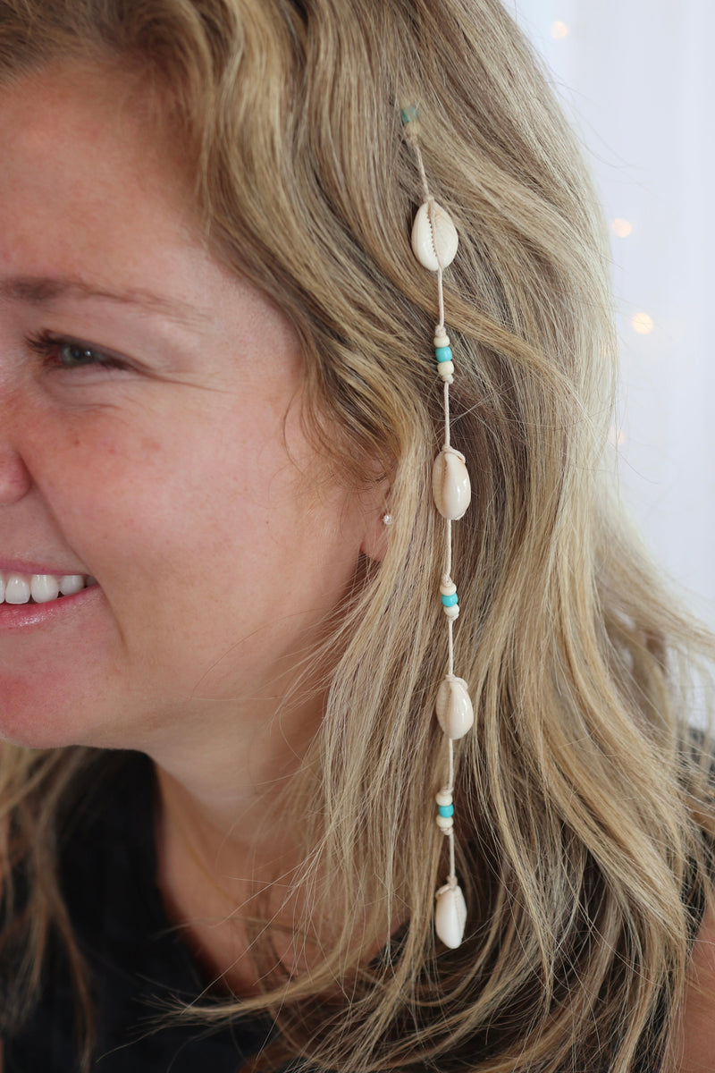 (CLIP-ON) Blonde Boho Babe - Mermaid Extension