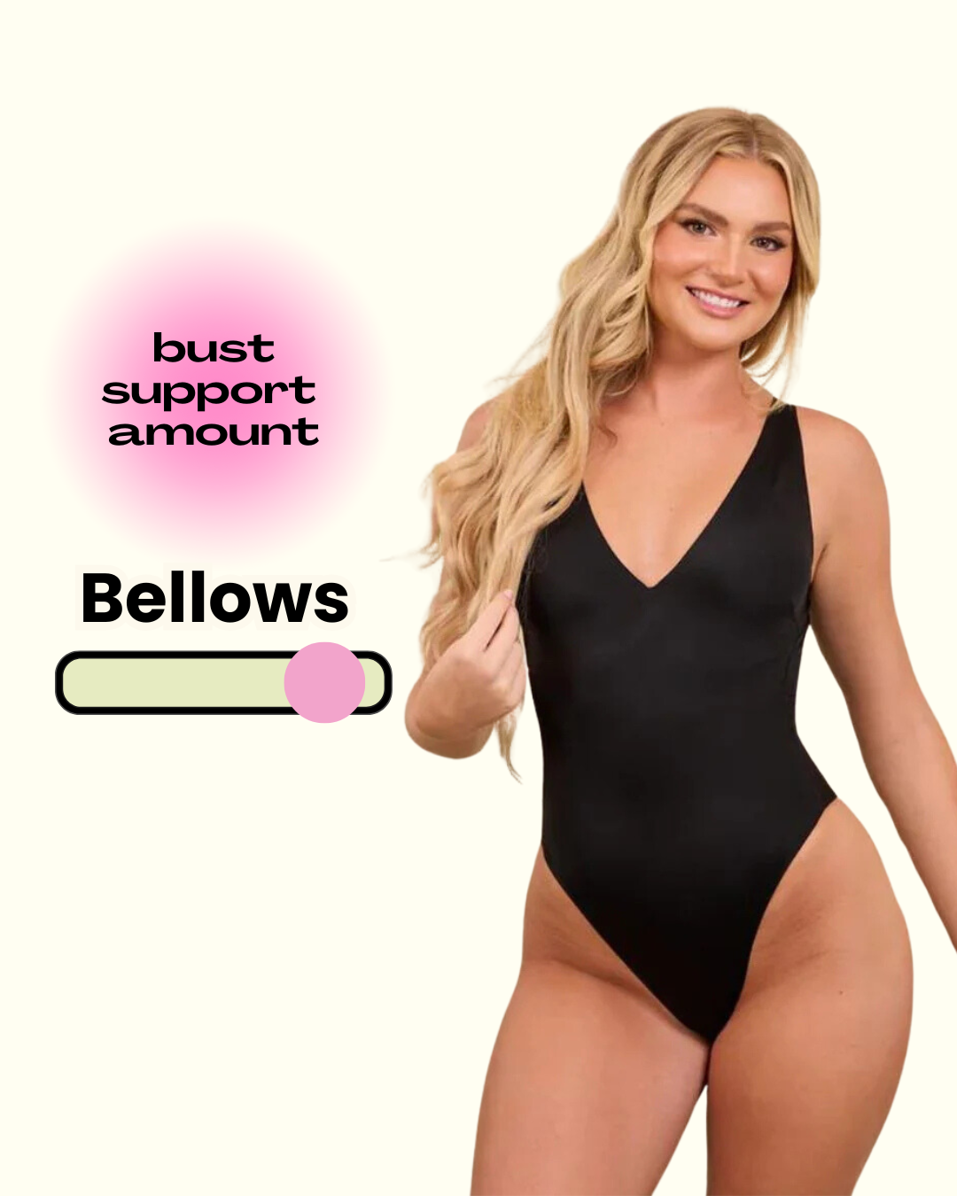 Bellows Plunge High-Cut One Piece