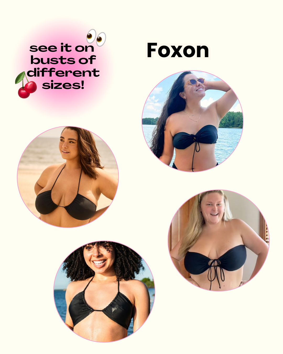 Foxon Multi-Way Bandeau Bikini Top | Limited Edition Colorway