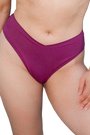 Jennings V-Cut High-Waisted Bikini Bottom