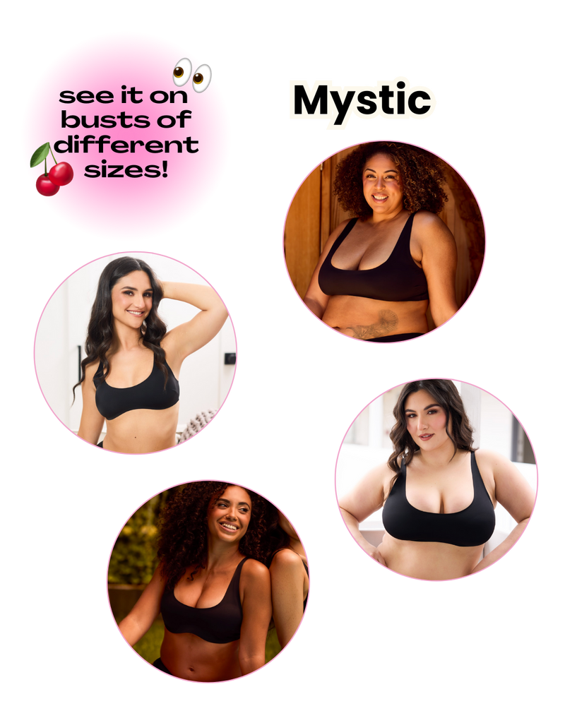 Mystic Scoop Neck Bikini Top