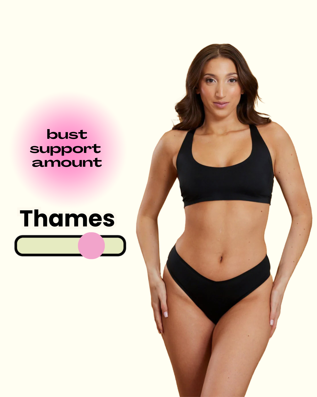 Thames Scoop Neck Bikini Top