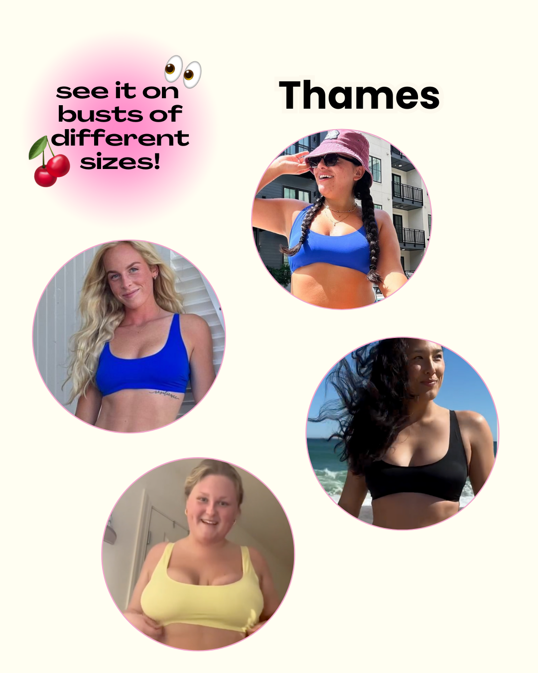 Thames Scoop Neck Bikini Top