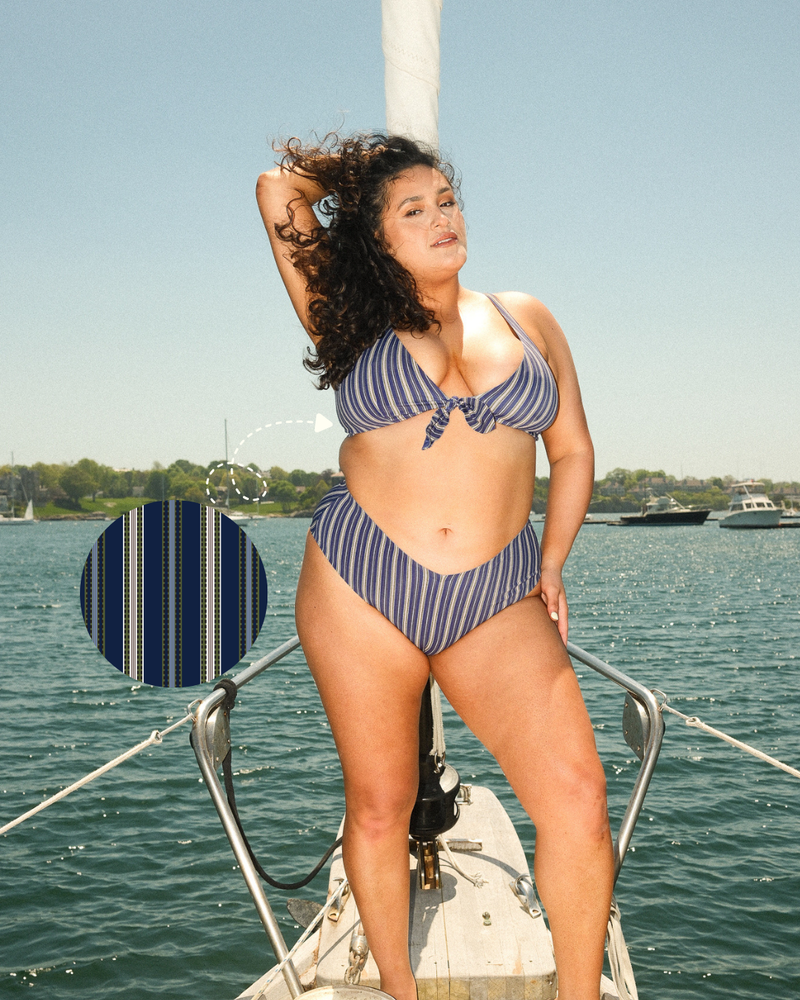 Westerly Tie-Front Bikini Top
