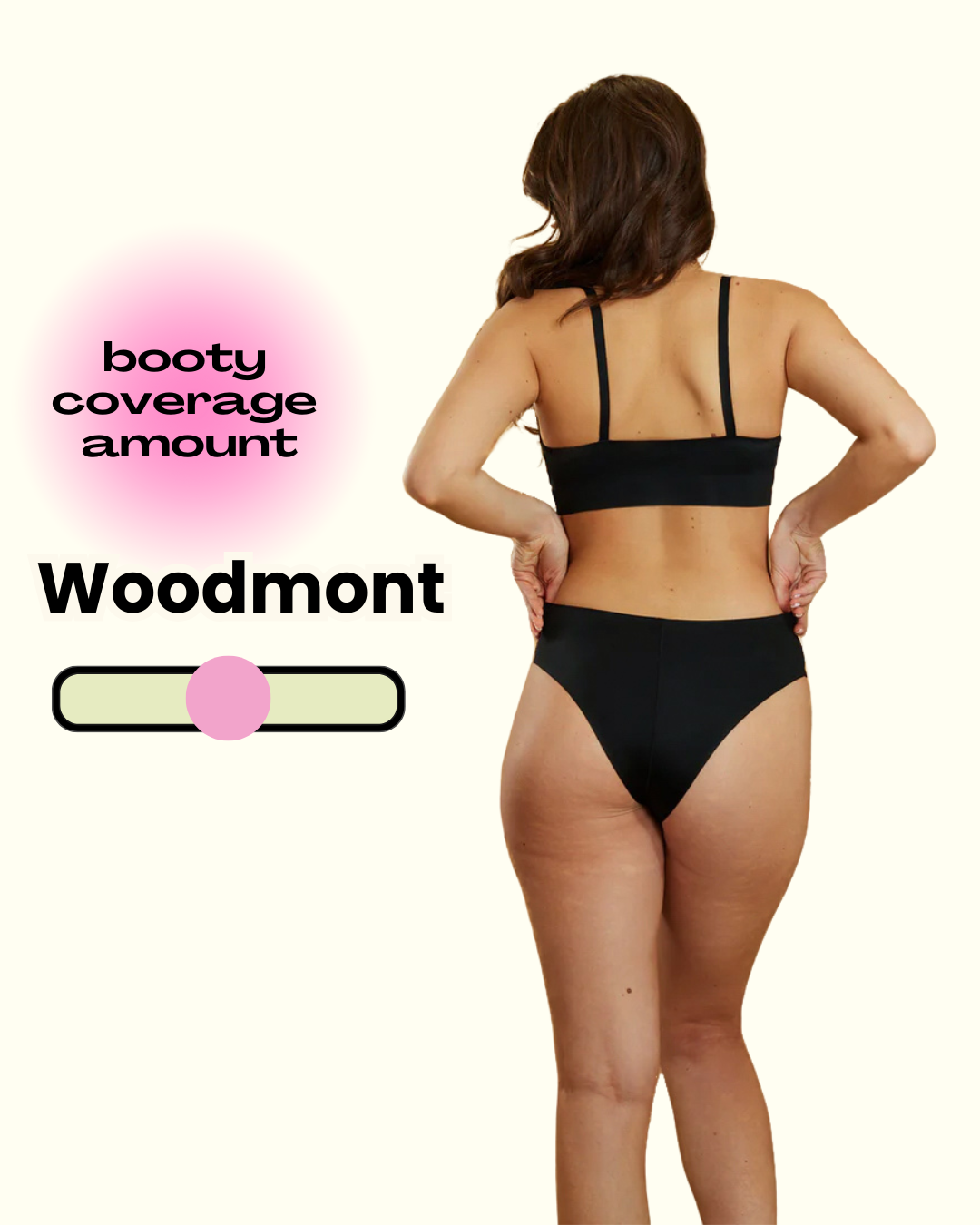 Woodmont Cheeky Bikini Bottom That Fits Like Underwear onewith